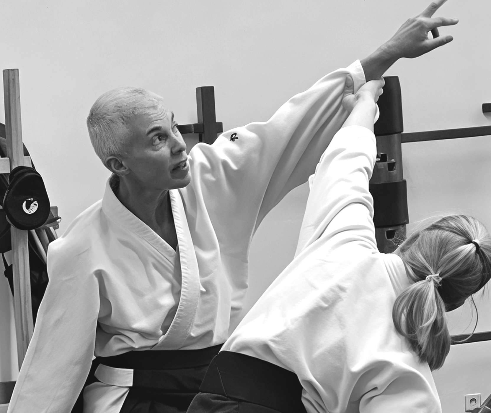 Jedes Jahr zu Pfingsten: Outdoor Aikido-Training auf Rügen, Cath Davies, 6th Dan