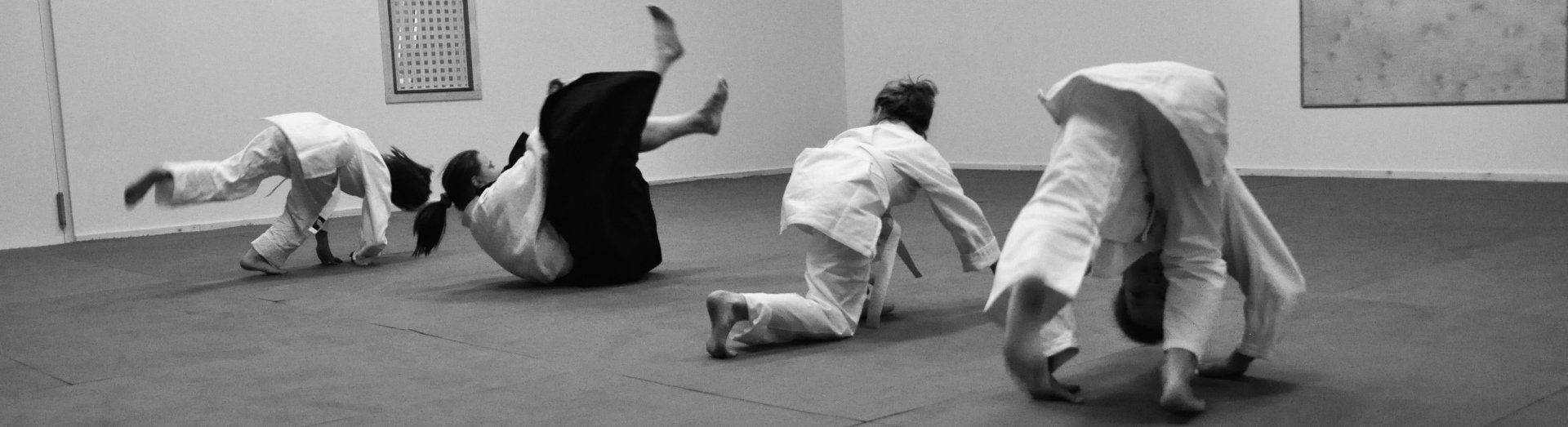 Aikido schult Körper und Geist Die Aikido-Rolle ist der größte Spaß