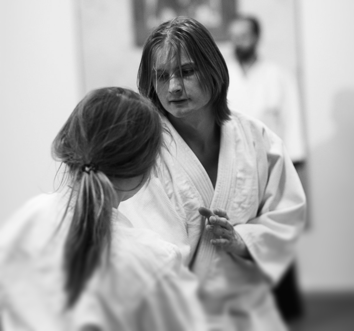 Einsteiger+innen im Kranich Dojo Berlin