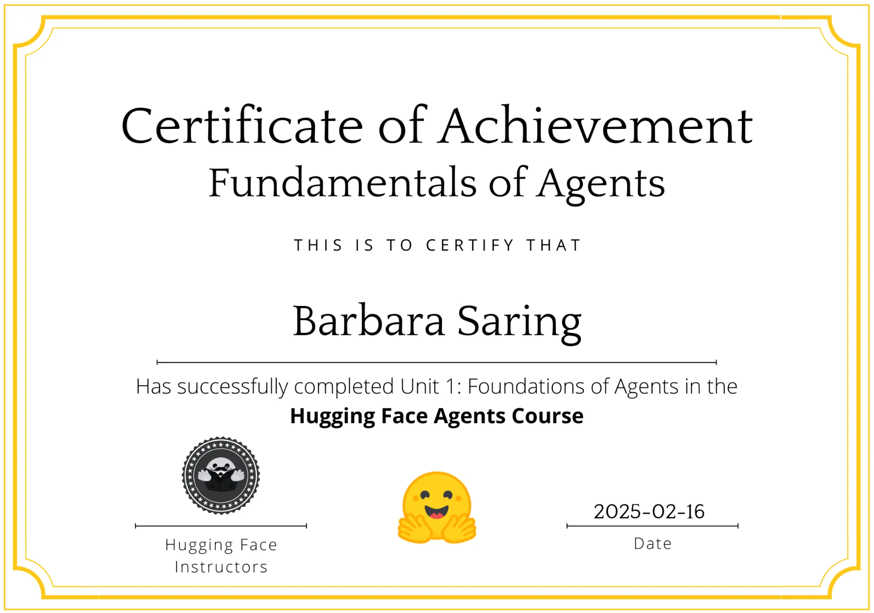 Fundamentals of Agents