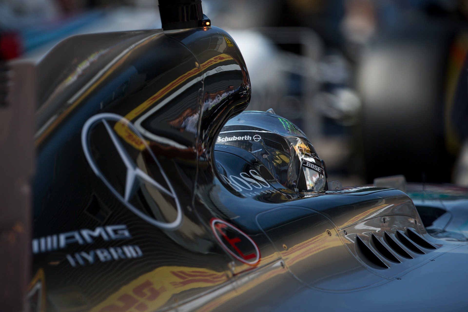 German Formula One driver Nico Rosberg of Mercedes AMG steers his car during the third practice session of the Formula One Grand Prix of Belgium at the Circuit de Spa-Francorchamps near Spa, Belgium, 22 August 2015. Photo: David Ebener/fototronik.de