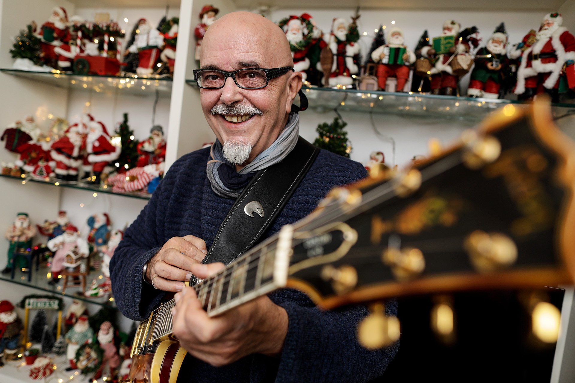 Wie feiert die Blues Company Weihnachten? - Musiker Todor