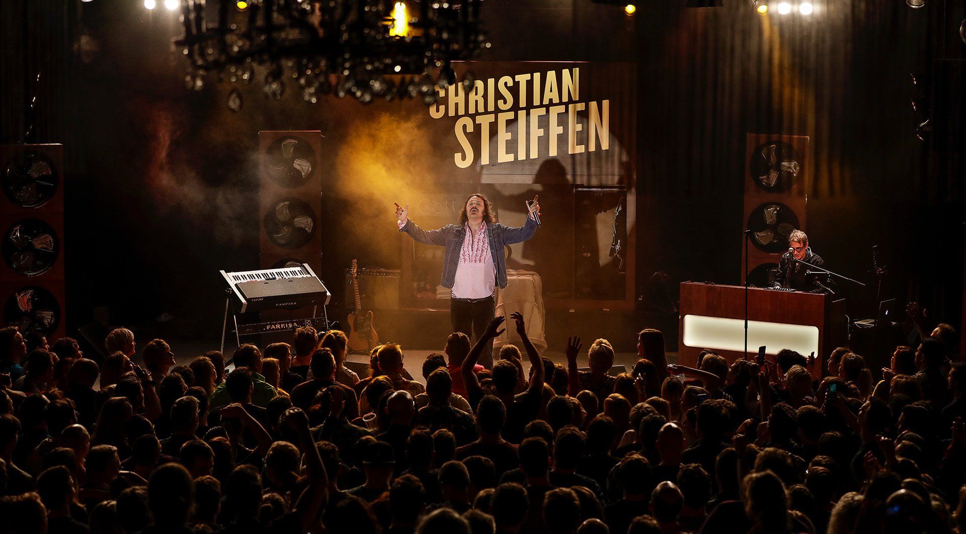 Musiker Christian Steiffen alias Hardy Schwetter tritt am 14.02.2019 im Rahmen seiner