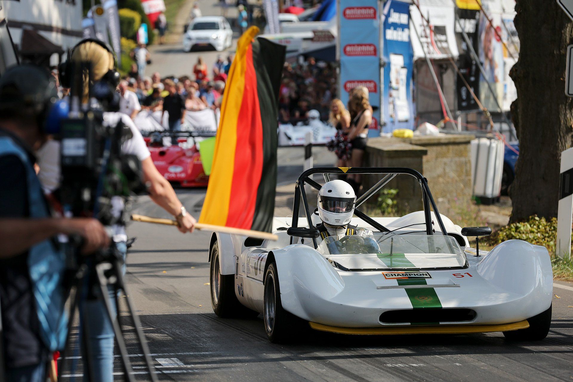 Stephan Collisi (GER) startet mit seinem Behnke Condor BMW am 04.08.2019 beim 52. Int. Osnabrücker Bergrennen am Uphöfener Berg in Hilter-Borgloh. Foto: David Ebener ***Stichworte*** Internationales Osnabrücker ADAC Bergrennen, MSC, Motorsport, Rennen, Rennsport, Rennstrecke, Hilter am Teutoburger Wald, aTW