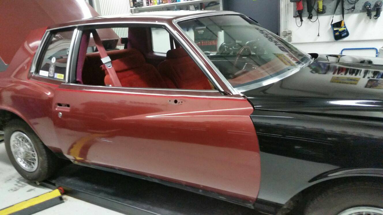 Folierung / Carwrapping Chevrolet Monte Carlo Seitenansicht