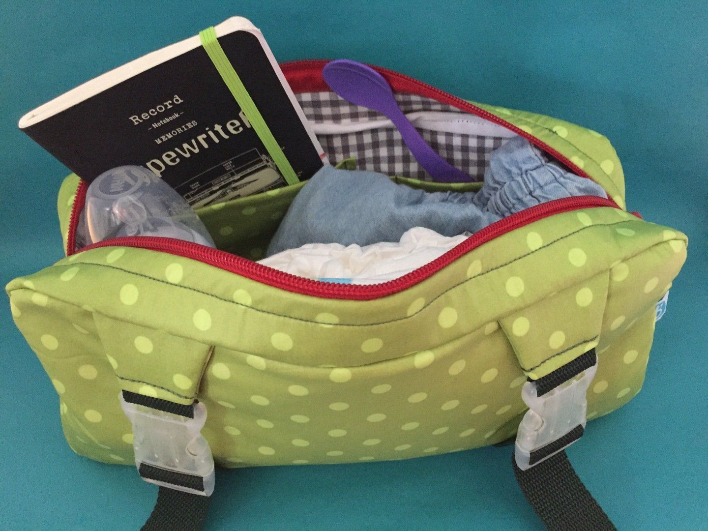 Babytuch grün