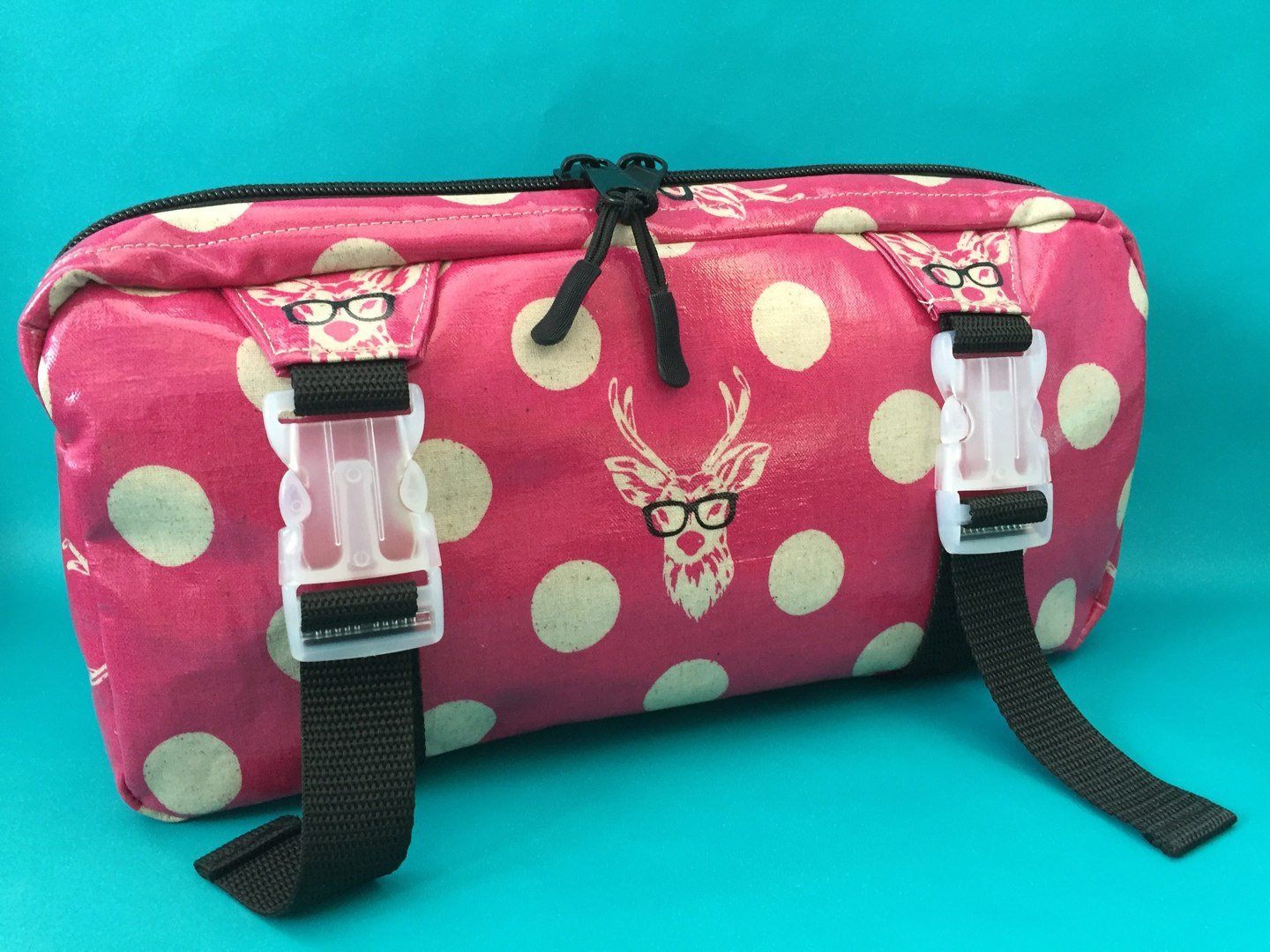 Mamas Bauchladen rosa Hirsch