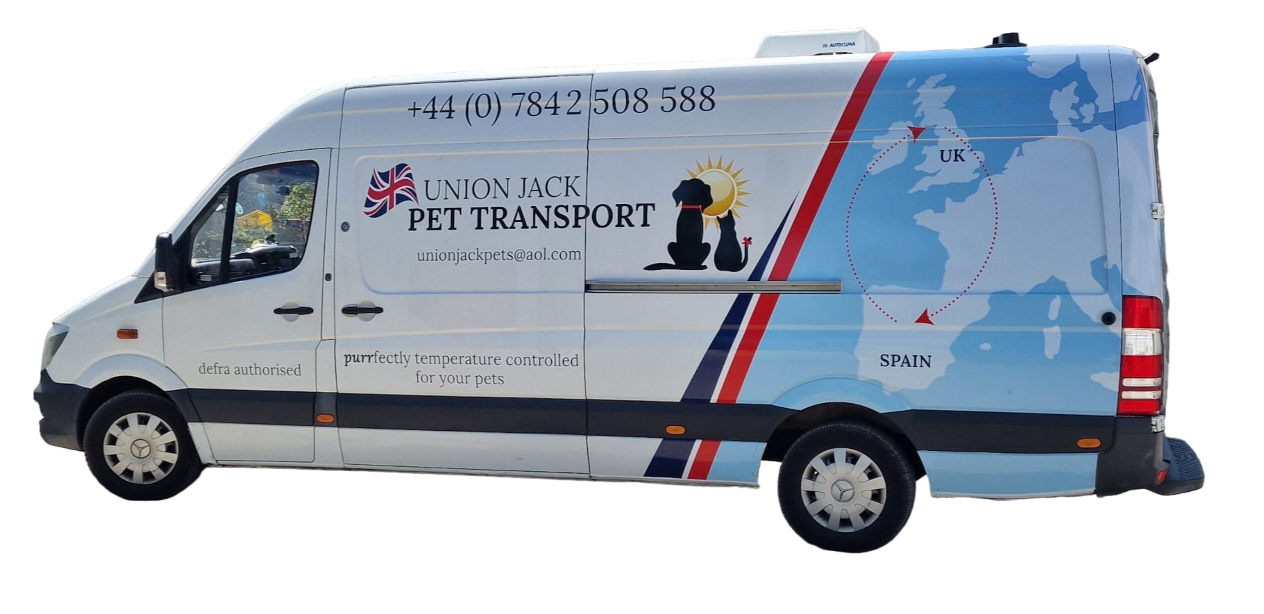 BMC European Moving highly recommend Union Jack Pet transport services