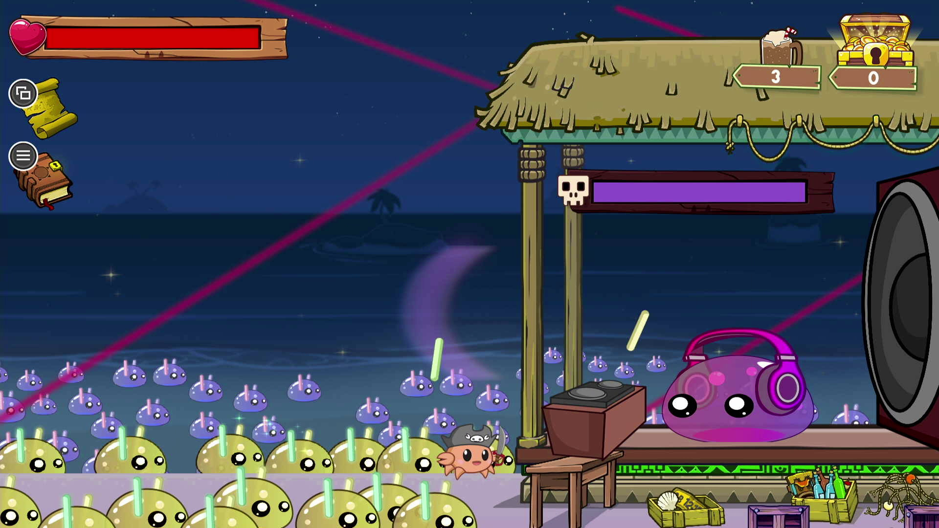 DJ Slime Boss Battle