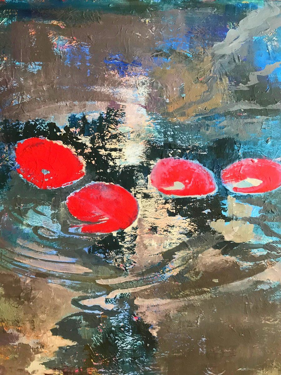 Eau enchantée, série Nymphéas