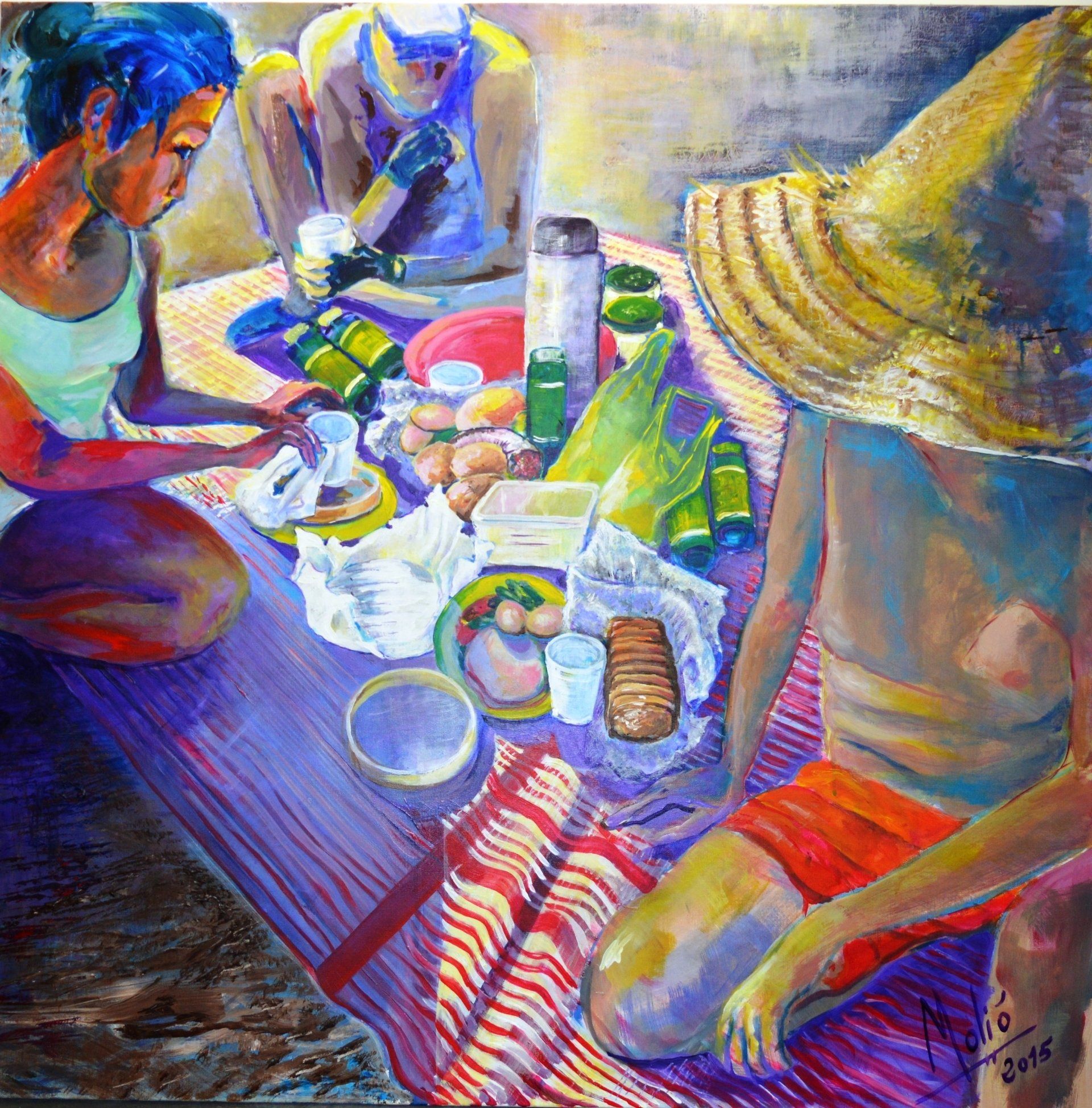 Peinture contemporaine figurative