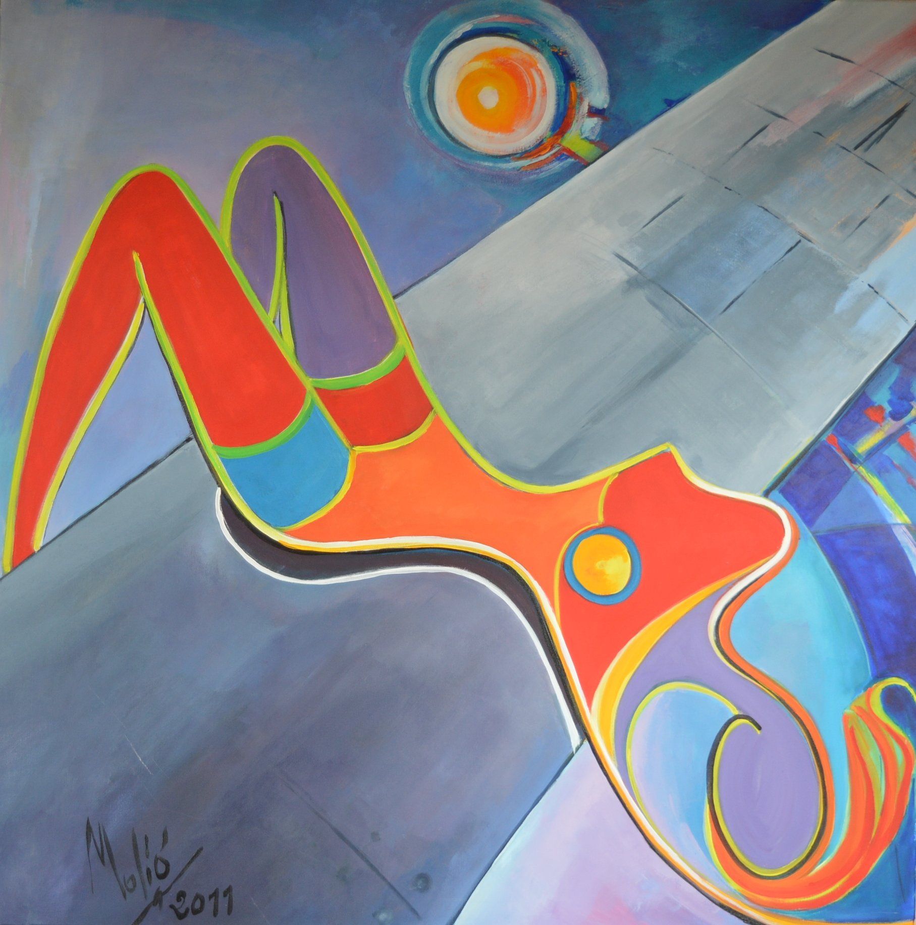 Extase_Série EMOI_Art Contemporain by Molió