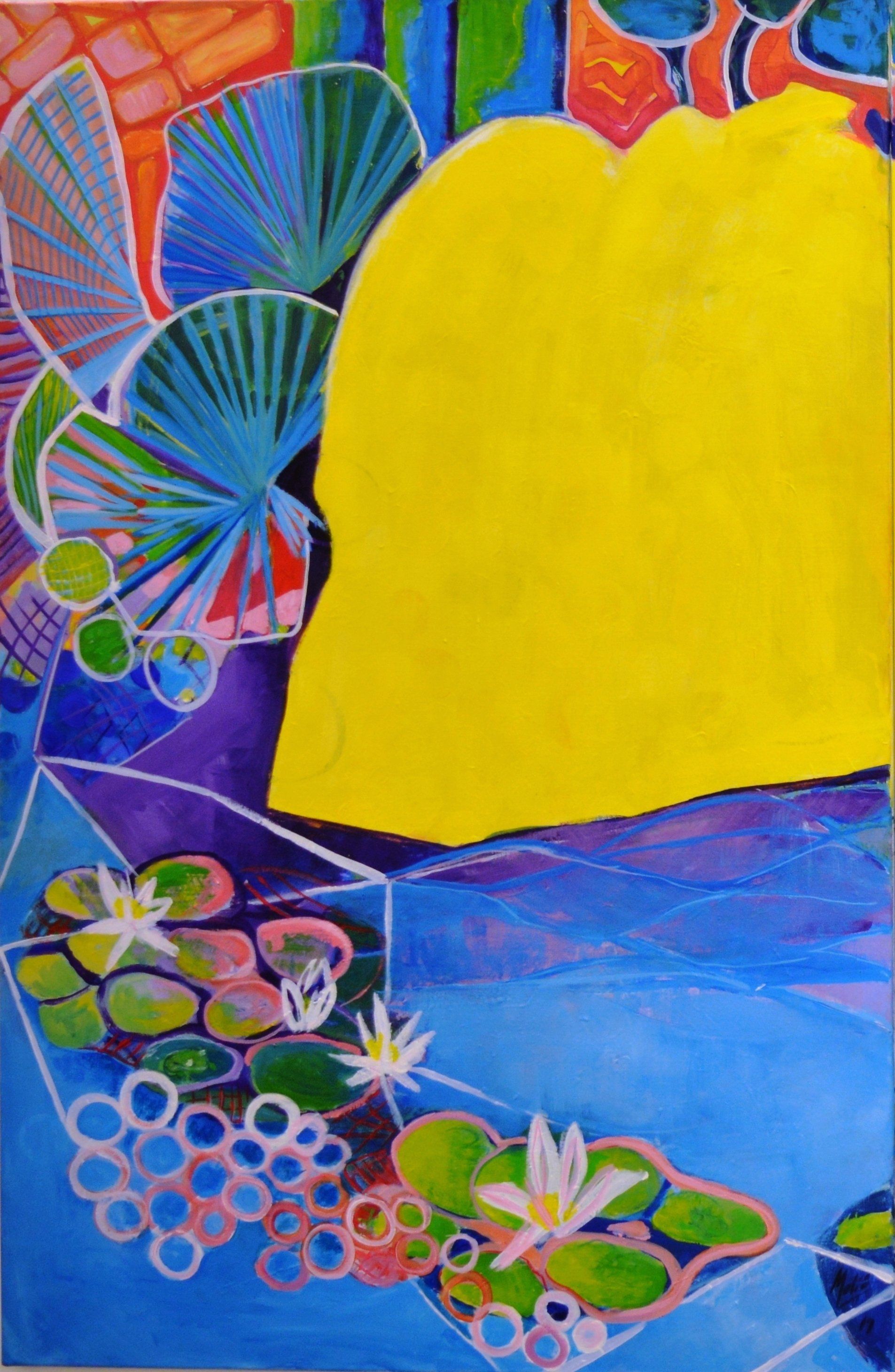 Triptyque Mimosa 1