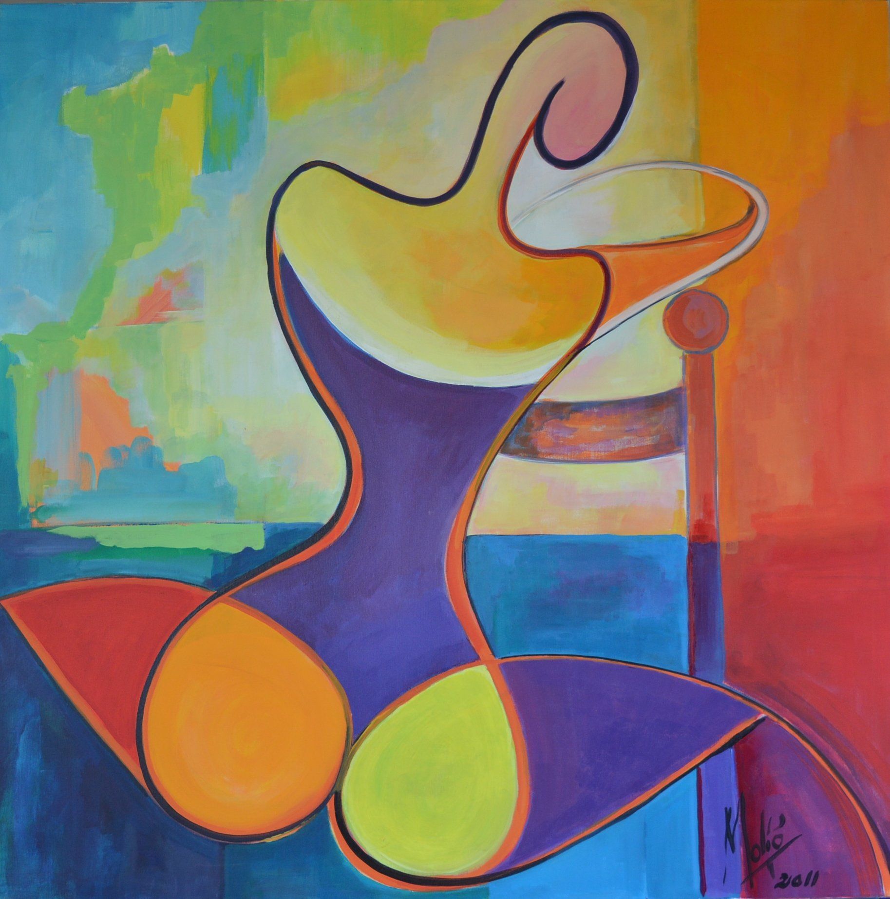 observation_Série EMOI_Art Contemporain by Molió