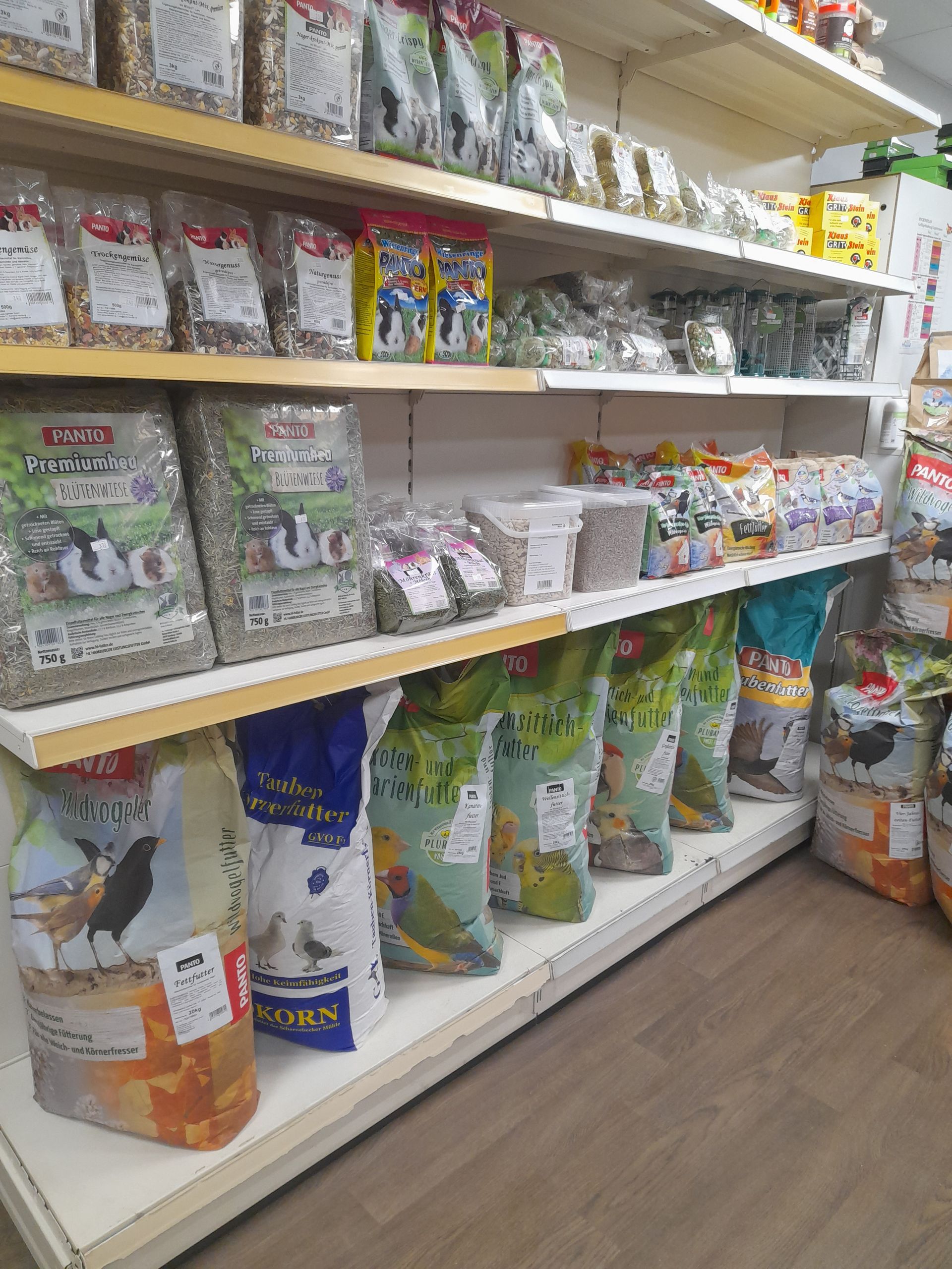 Ziervögel Futter Sackware