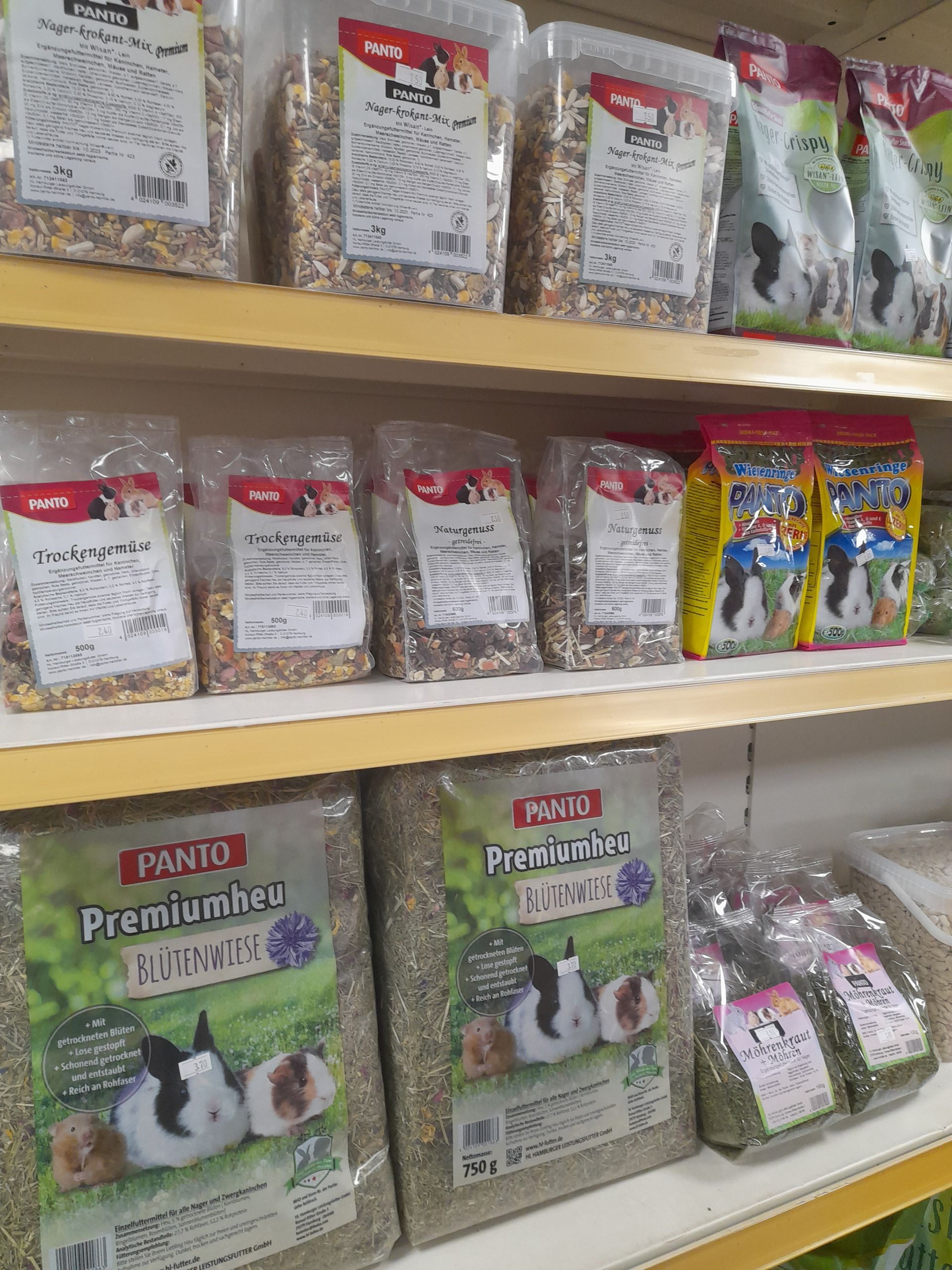 Müsli Futter Kaninchen, Meerschweinchen & Co