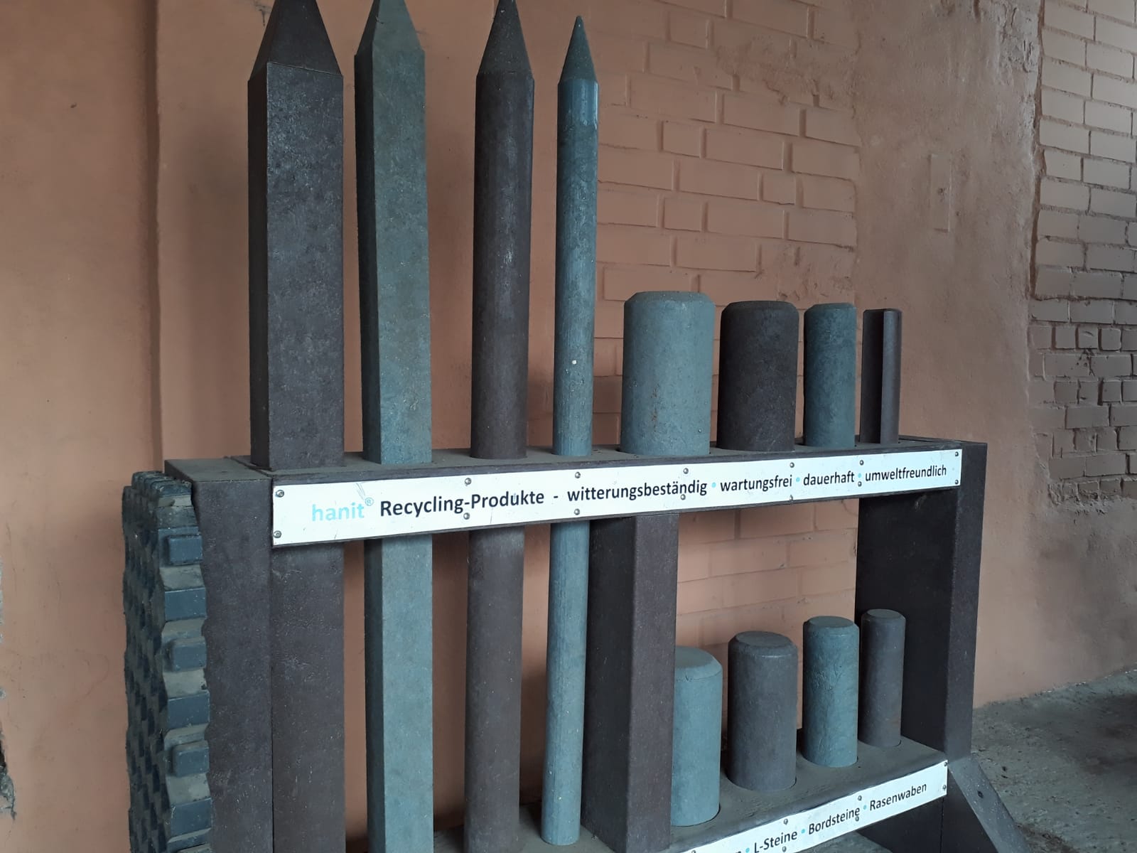 Recyclingpfähle, Weidezaun, Elektrozaun