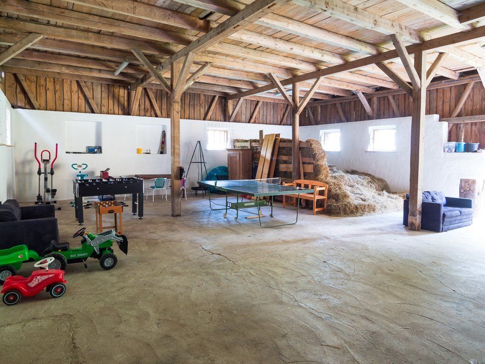 Spielscheune auf den Ferienhof Hohe Fränkische Schweiz