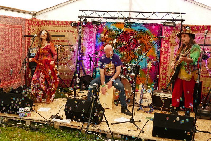 Wayland Smithy is a six-piece folk to folk-rock band. We originated in the Stables MK in 2018. All are seasoned musicians who have played in most genres. We play a variety of instruments, guitars, banjo, mandolins, whistle, bodhran and percussion. Plus vocal harmonies. Wayland Smithy play at a variety of folk and family festivals throughout the year including Thriplow Daffodils Festival, Linslade Canal Festival, Heckington, Great Linford and Houghton Regis.