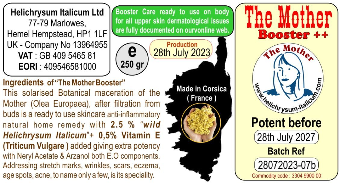 The Mother Booster label