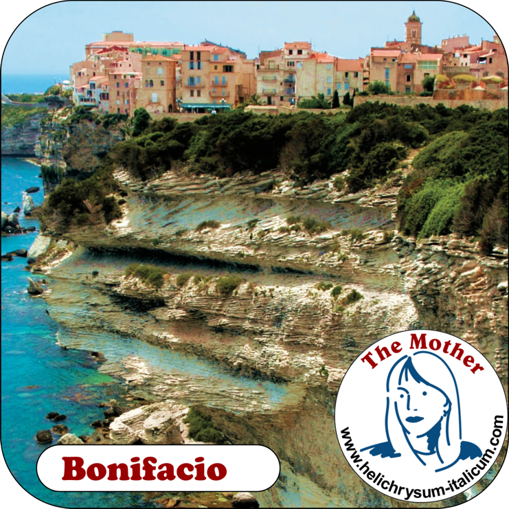 Bonifacio, just accross Sardinia