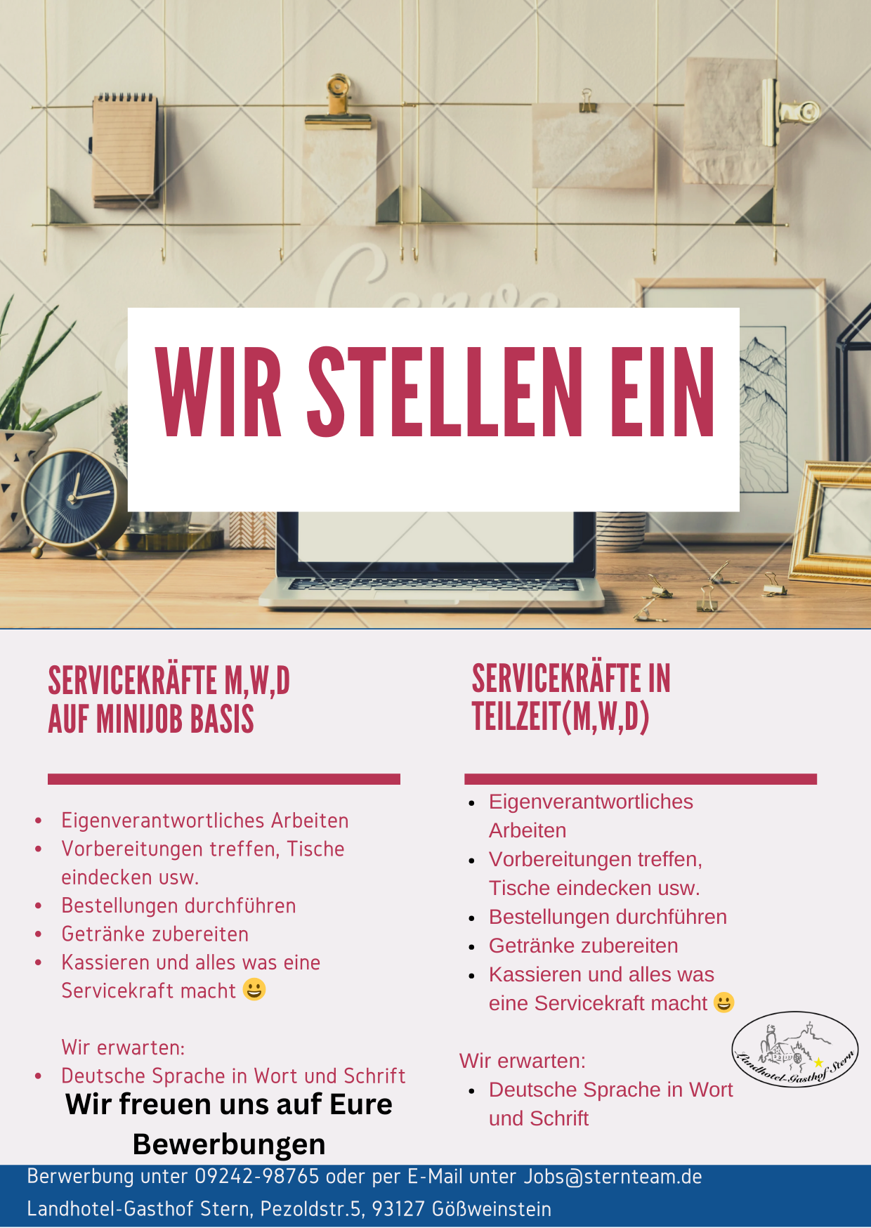 Stellenanzeige