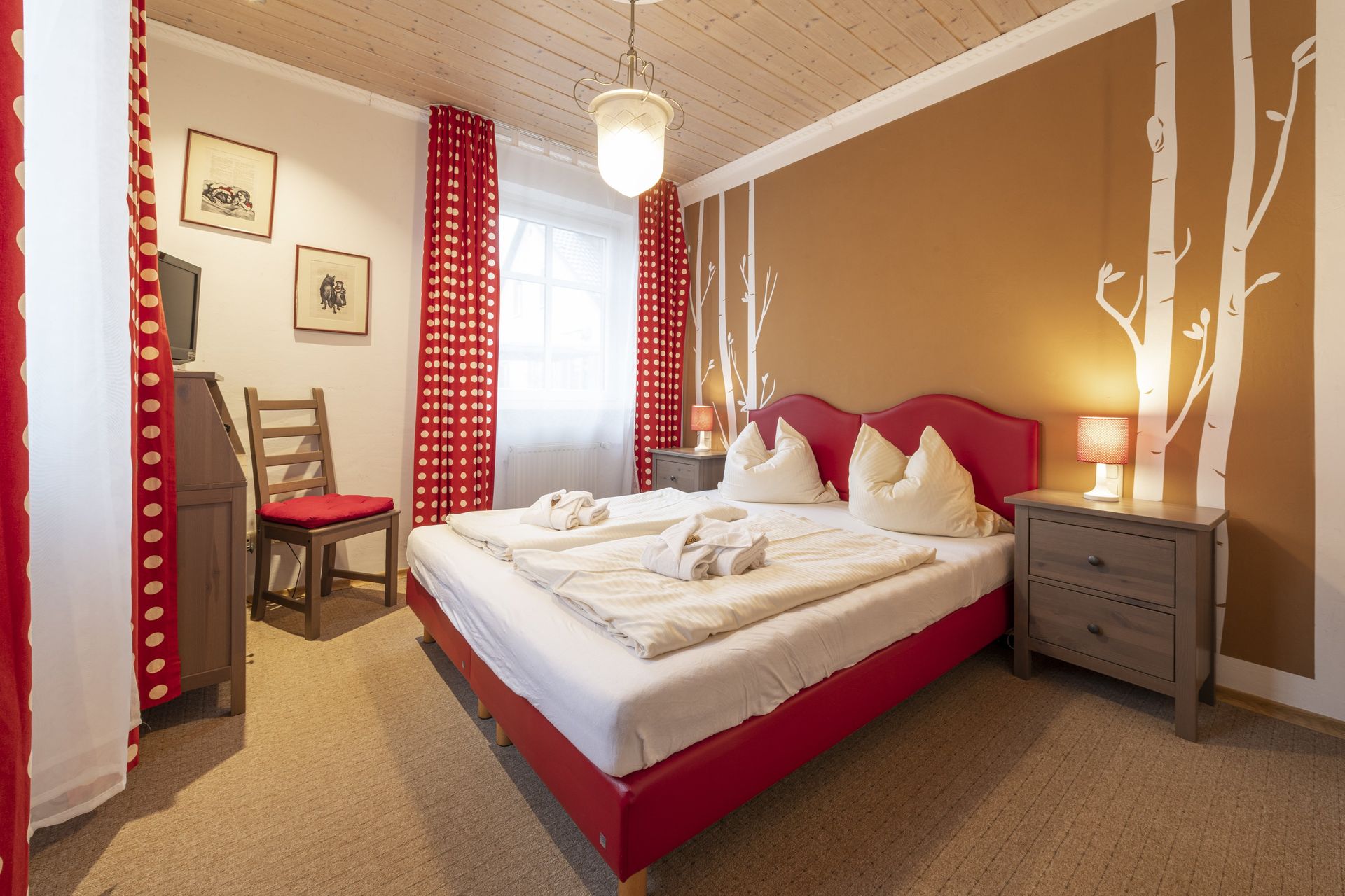 Bild vom Rothkäppchenzimmer vom Landhotel-Gasthof Stern