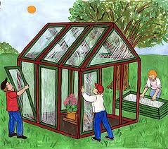 building a greenhouse