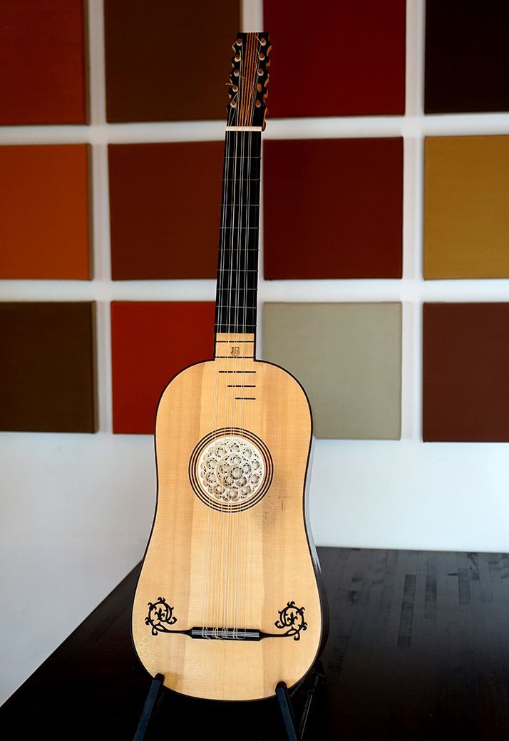 Barockgitarre von Felix Gisler Barockgitarre von Felix Gisler