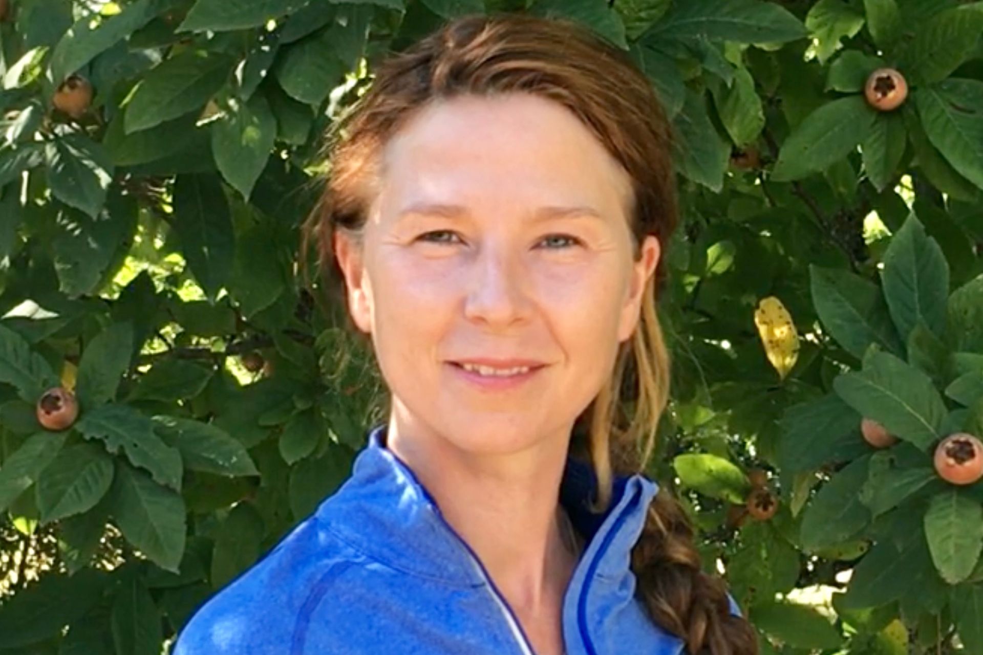 Julia Williams, osteopath, skiing