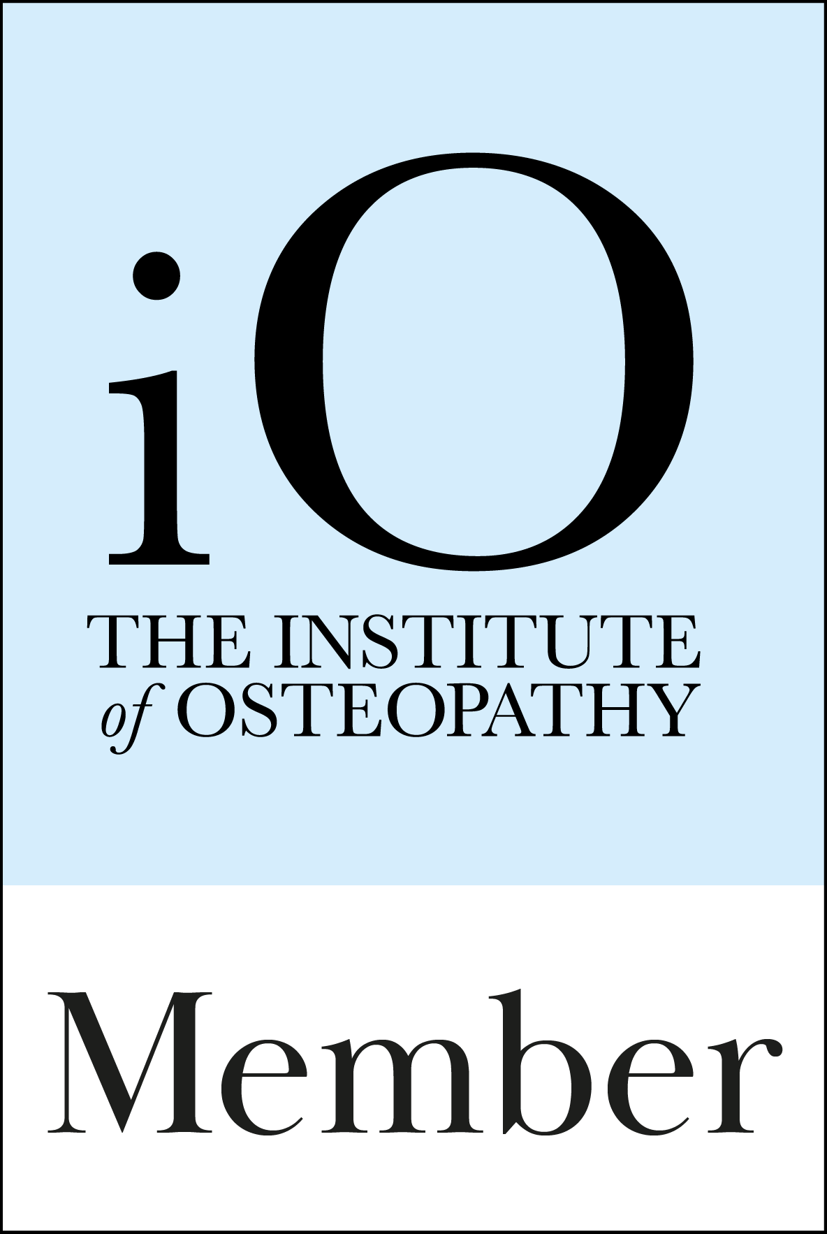 member of institute of osteopathy