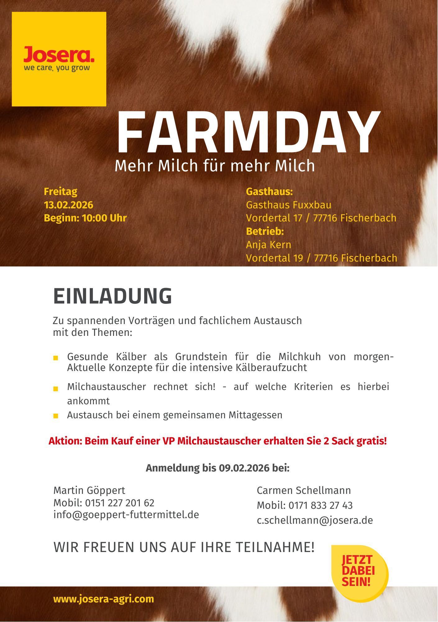 Farmday bei Göppert Futtermittel am 13.02.26