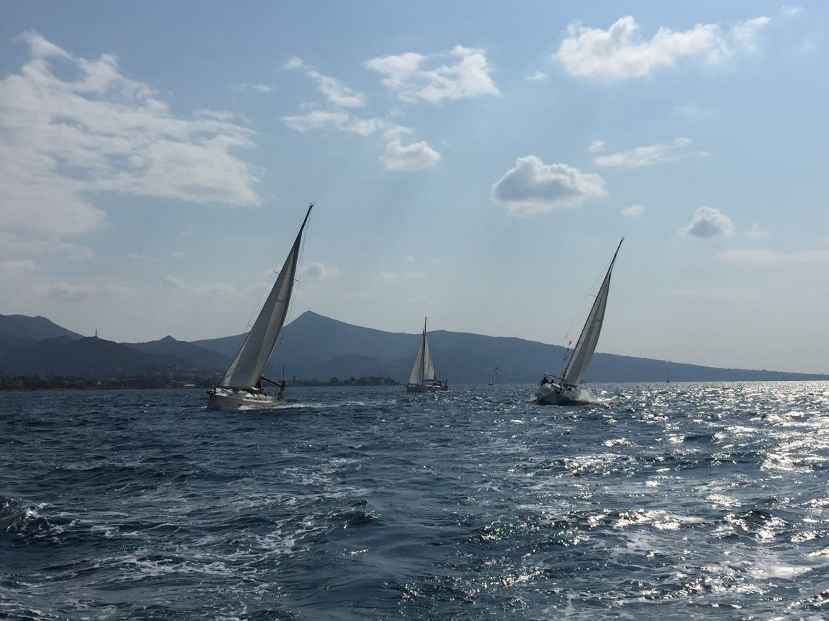 Flottille Funcup segeln Griechenland