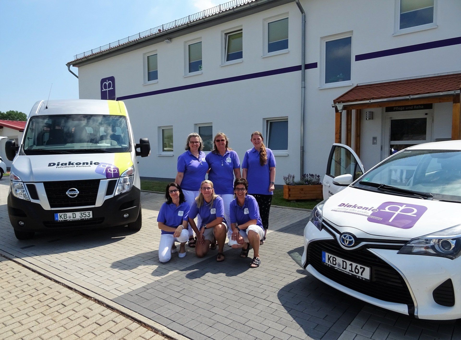 Mitarbeiter des Pflegeteams Korbach