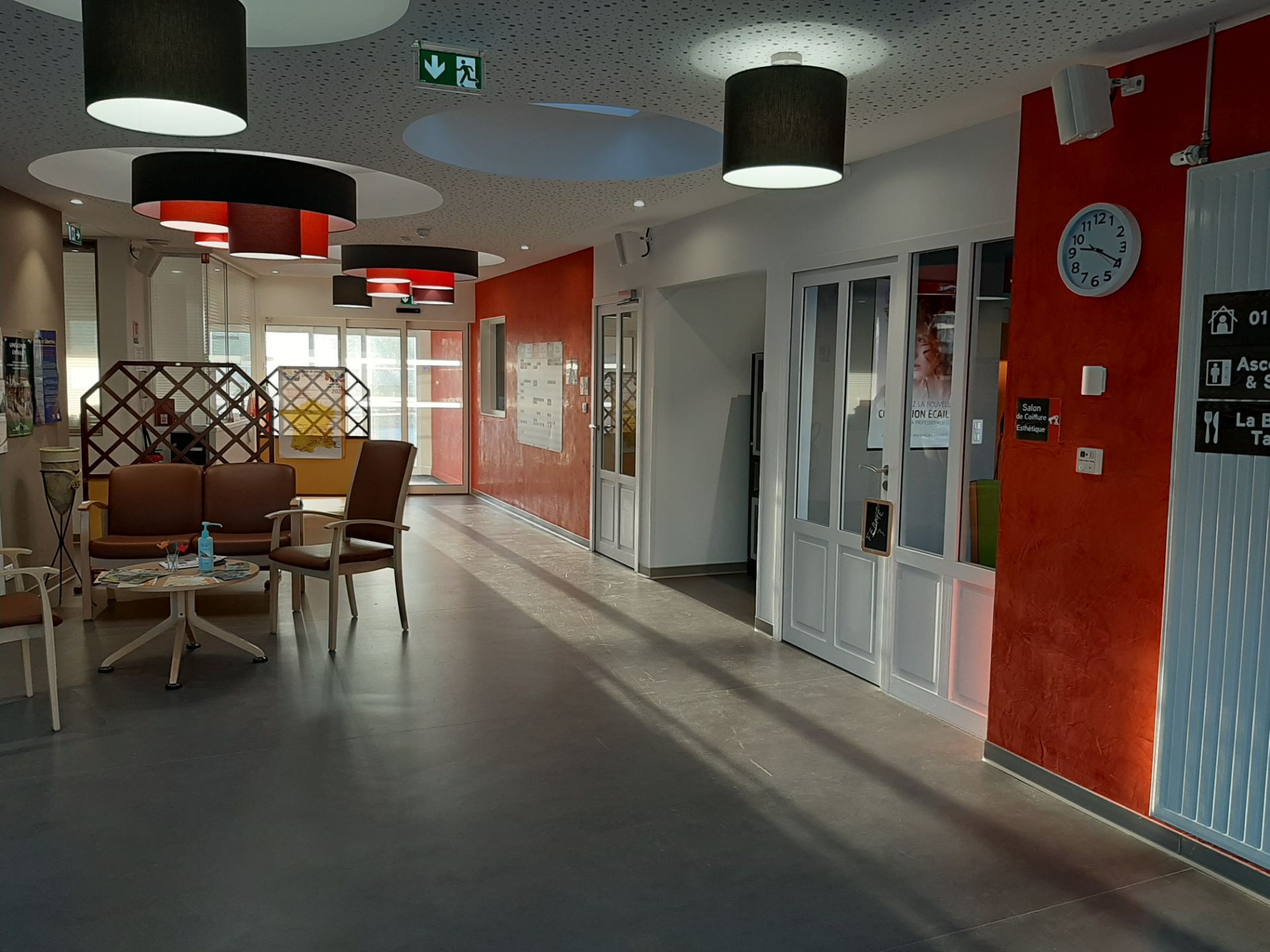 salle d'accueil