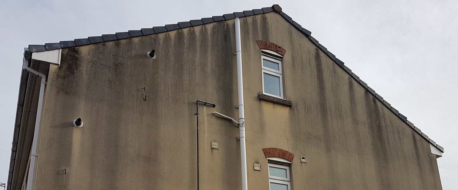 Dirty rendered wall