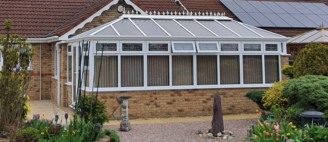 Conservatory after cleaning