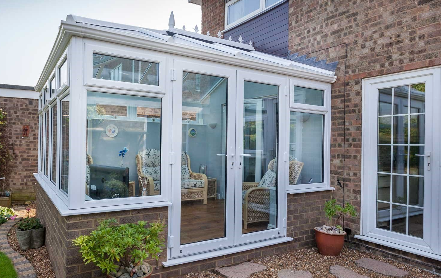 Conservatory after cleaning