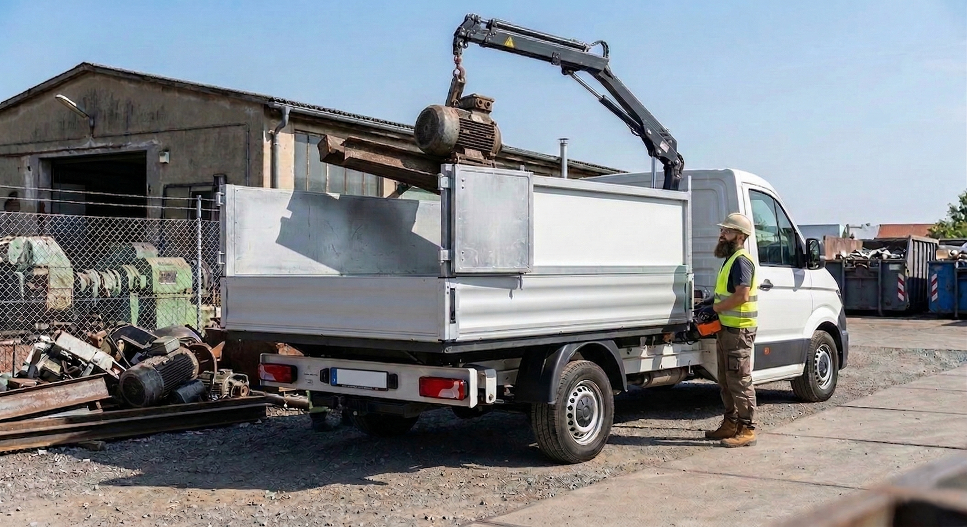 Kranservice | Schrottabholung