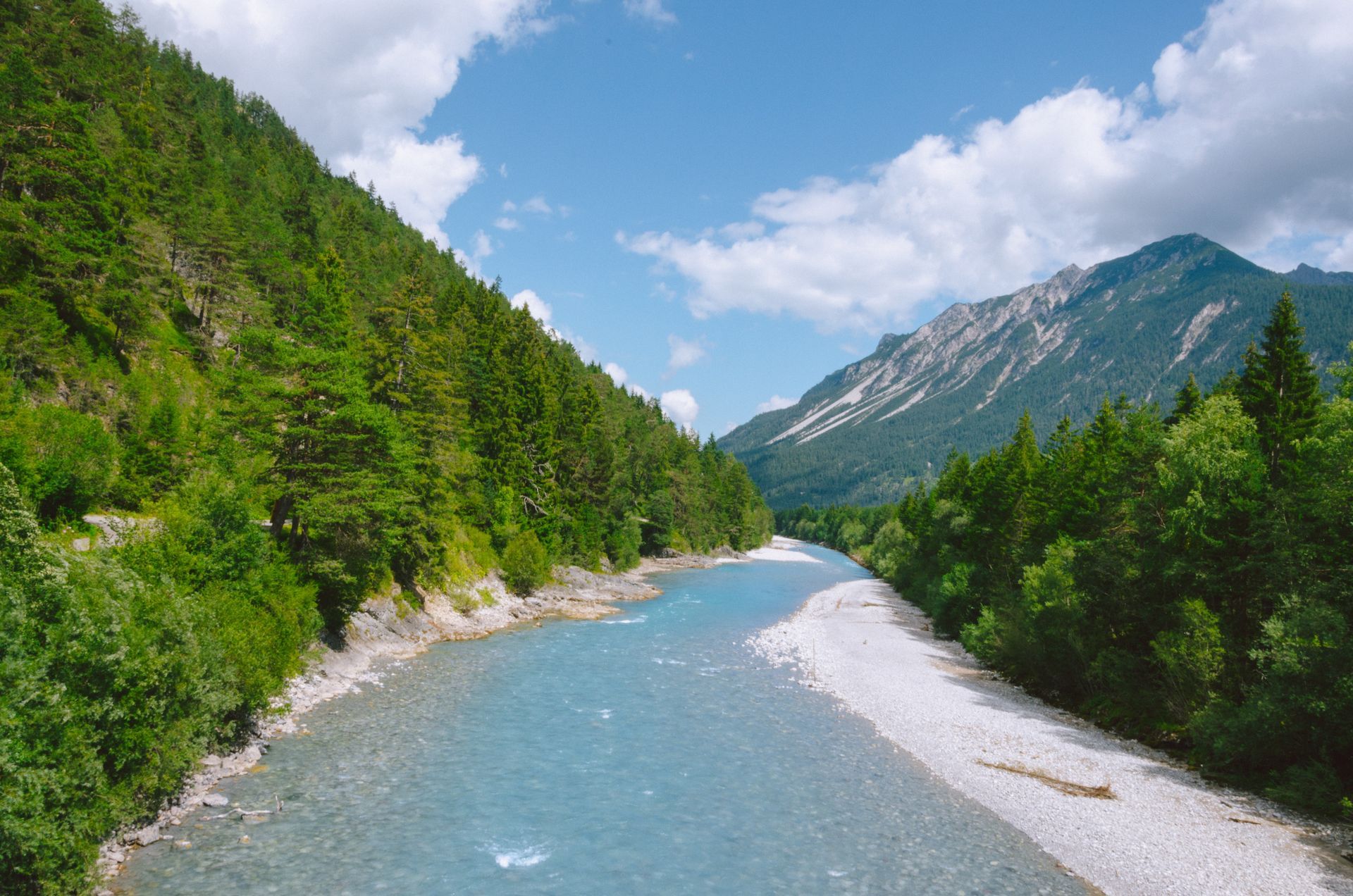 Lechtal, Naturpark Tiroler Lech