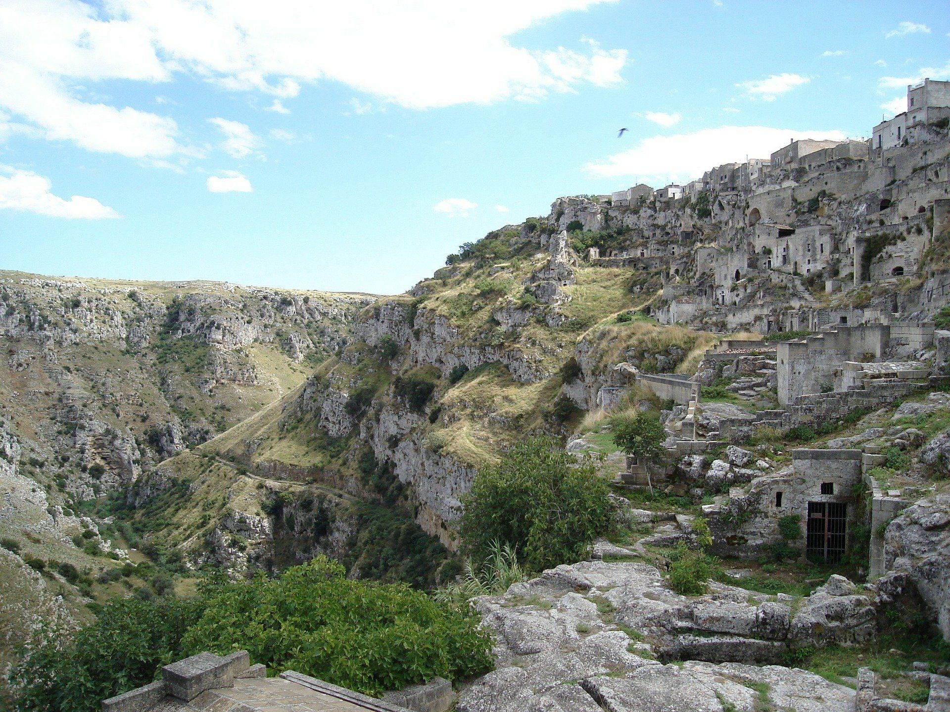 Höhlenwohnungen Matera