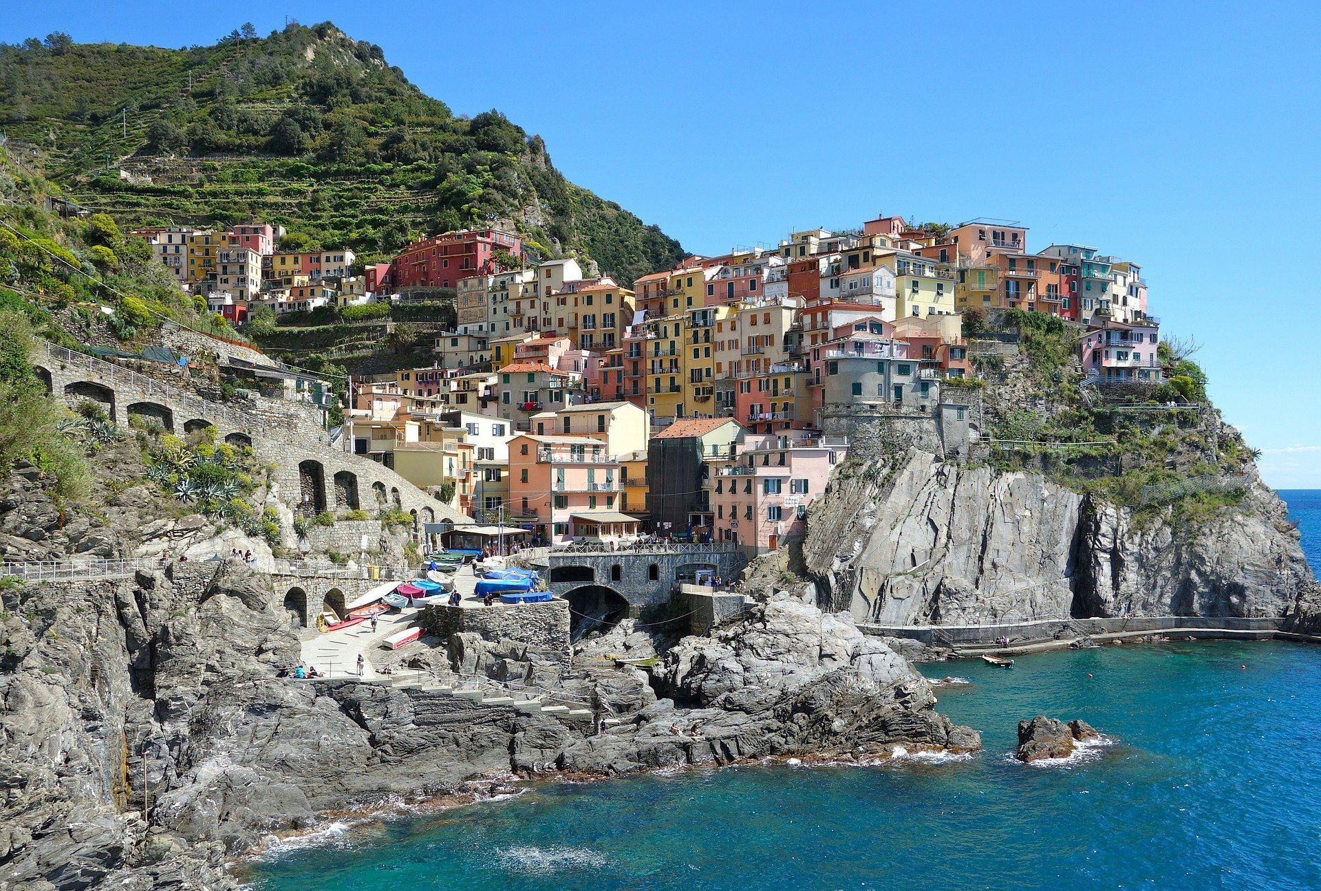 Italien, Rundreise, Cinque Terre, Toskana