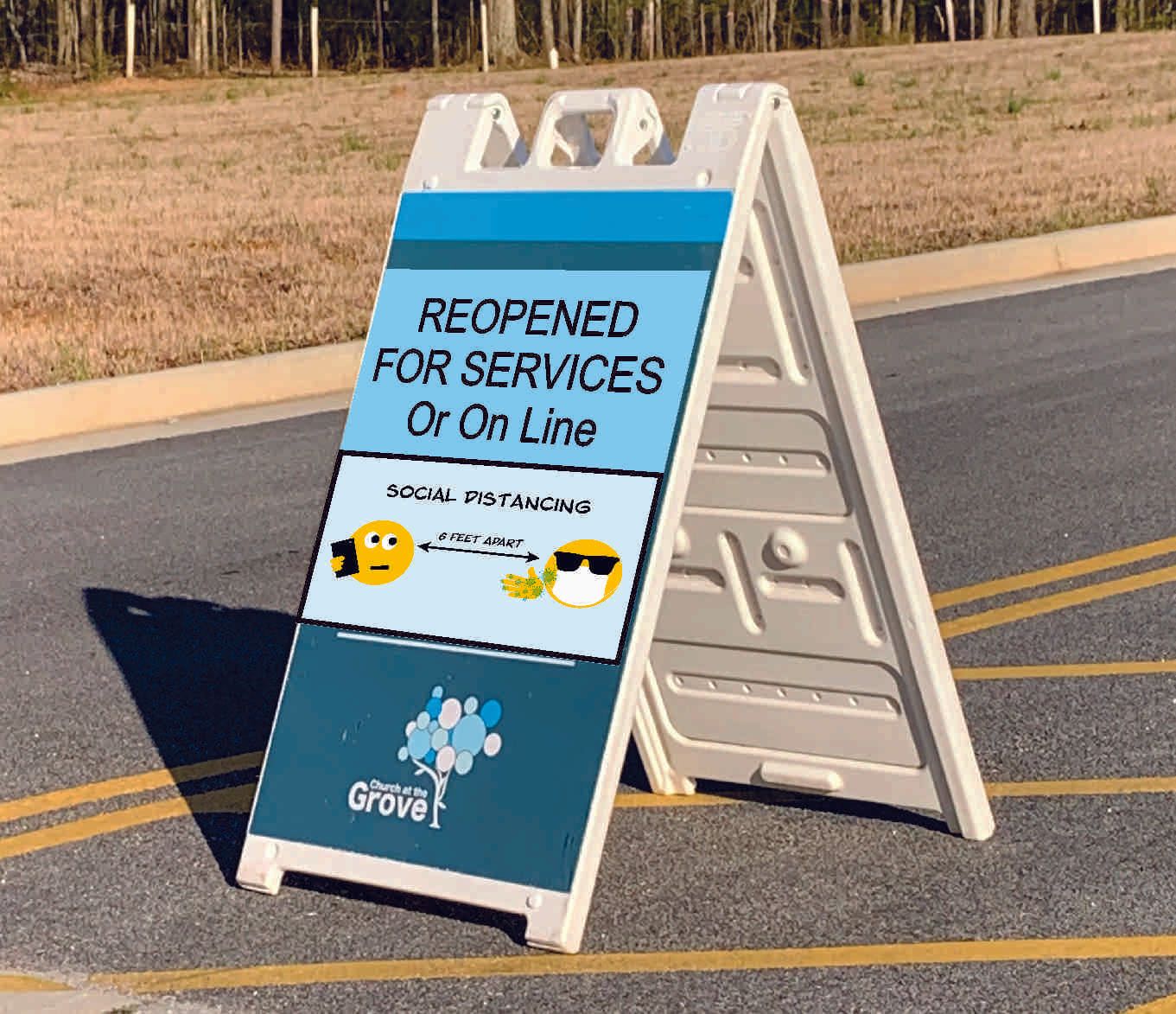 Side Walk Sandwich Boards