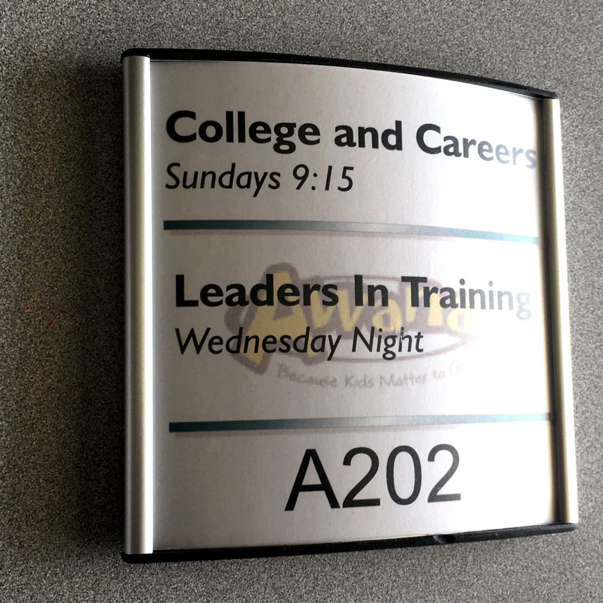 CURVED SERIES PLAQUE SYSTEM Shown With Removable Lens And ADA Compliant Number With Changeable Insert Printed On Carstock In House.. Typical Applications:  Siingle Or Mulitple Inserts For Room/Area Identification Multi Stip Versions For Directionals Double Sided For Perpendicular Mounts, Overheads And Even Freestanding Plyons
