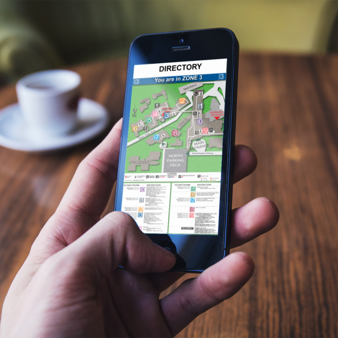 Digital Wayfinding App Squire
