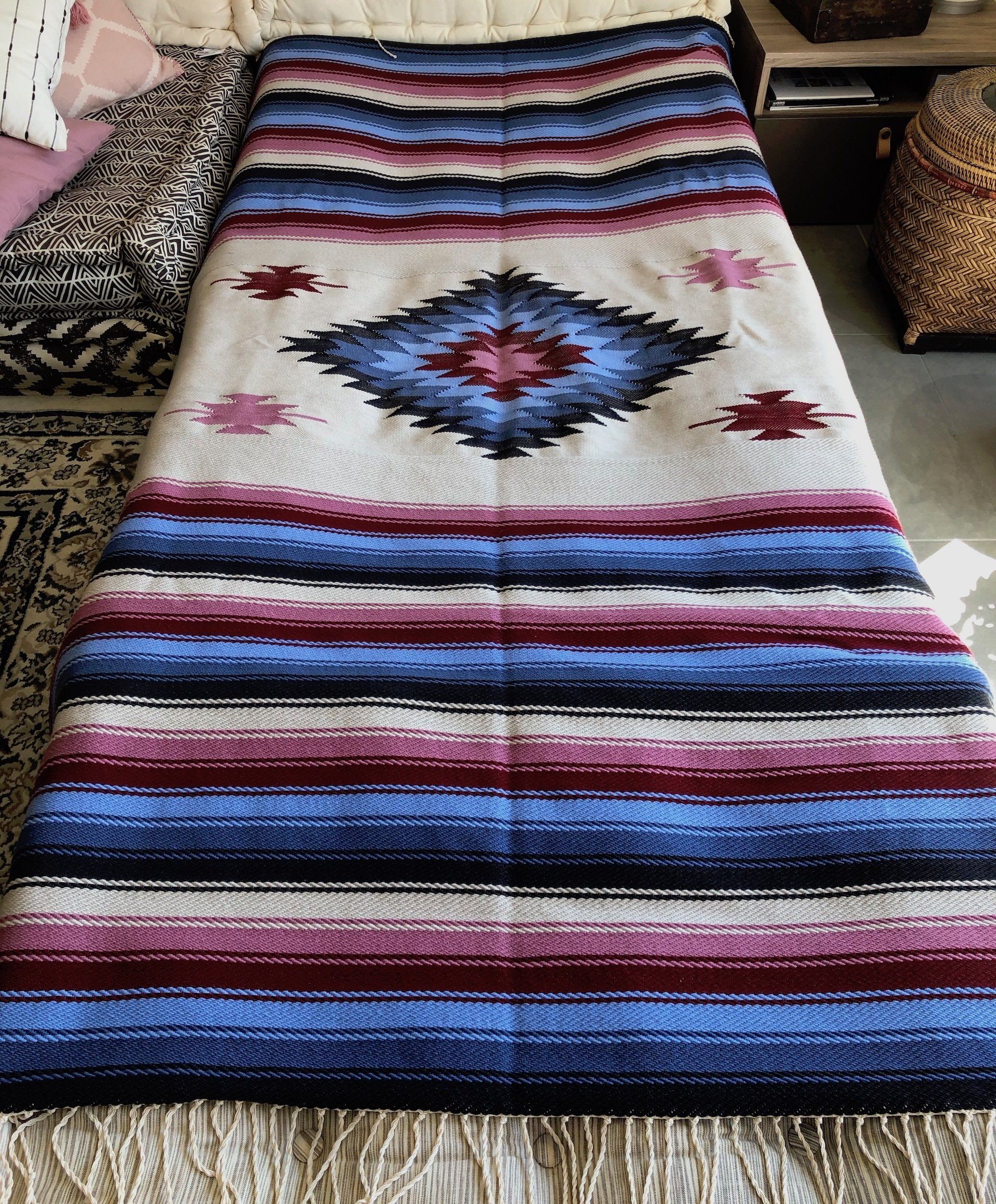 Jeté de canapé 100% mérinos