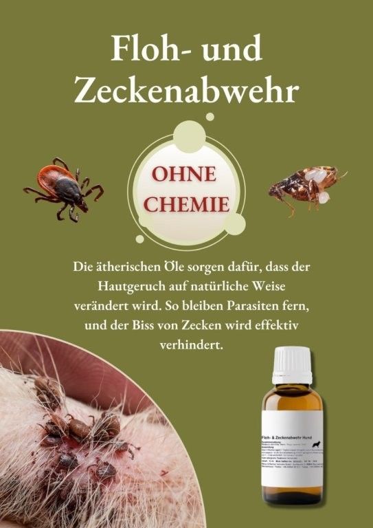 Floh- und Zeckenabwehr ohne Chemie - Produktdarstellung