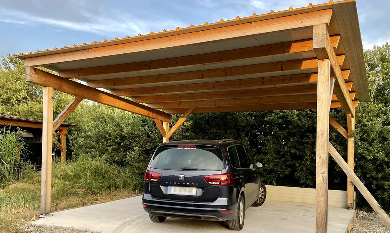 Carport nach Maß auch mit Anbau