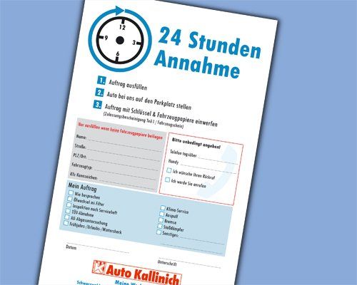Werkstatt-Auftrag Werkstatt-Auftrag