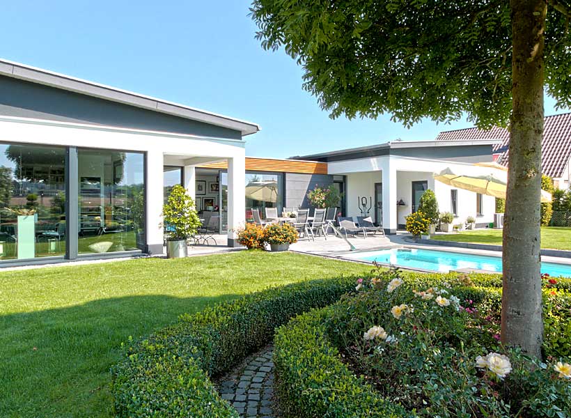 Grübbel - Bungalow mit Schmetterlingsdach